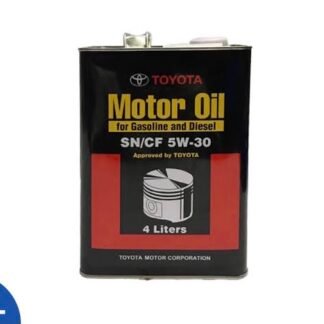 Toyota Motor Oil (SN/CF 5W-30) tin box japan 4 LITER