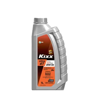 Kixx Ultra 4T SN 20W-50 1 LITER Top grade engine oil 100% synthetic, the perfect fit for four-stroke motorcycles.